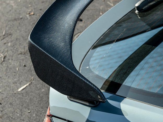 *BLEMISHED-DISCOUNTED* 2023-UP HONDA CIVIC TYPE-R CARBON FIBER REAR HIGH WING SPOILER